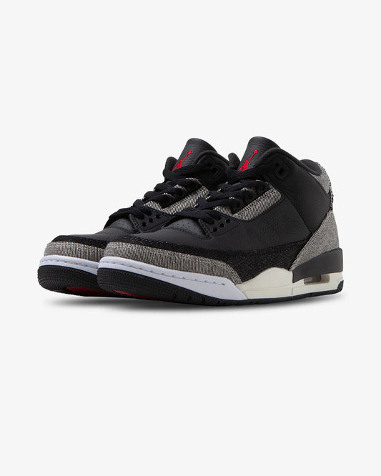 Air Jordan 3 SP x Levi's Denim/Black-Gym Red