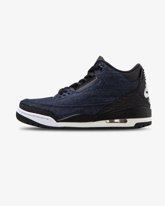 Air Jordan 3 SP x Levi's, Denim/Black-Sail,  side view