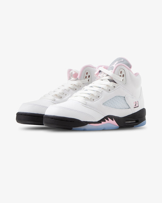 35th Anniversary Air Jordan 5 Retro GS sneaker, angled front view