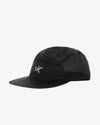 Arc'teryx Aerios 5 Panel Cap Black Arctic Silk