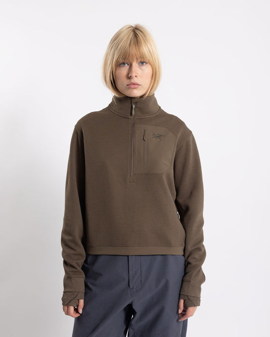 Arc'teryx Olera Zip Neck Women's Mongoose
