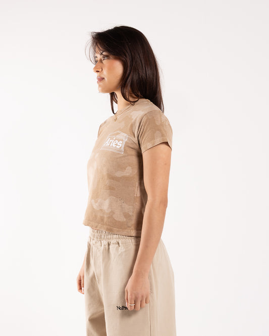Aries Arise Aged Camo SS Tee Baby Desert