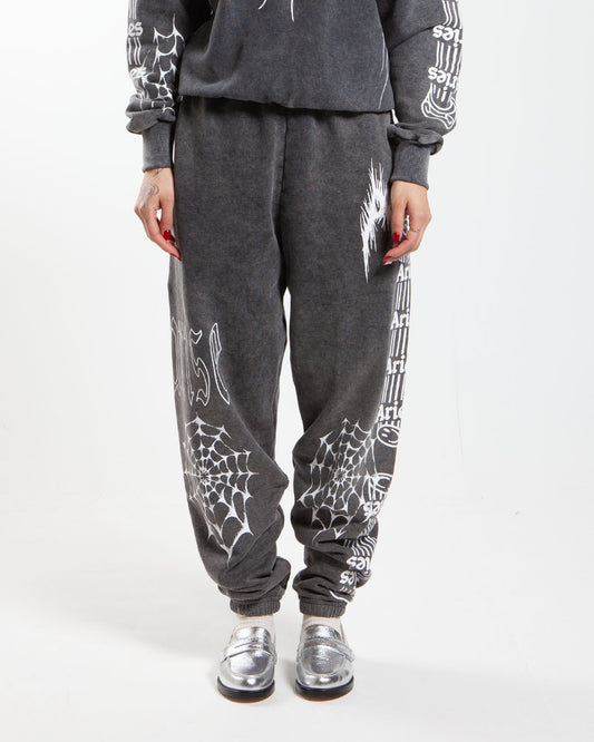 Aries Arise Aged Overlord Sweatpant Black