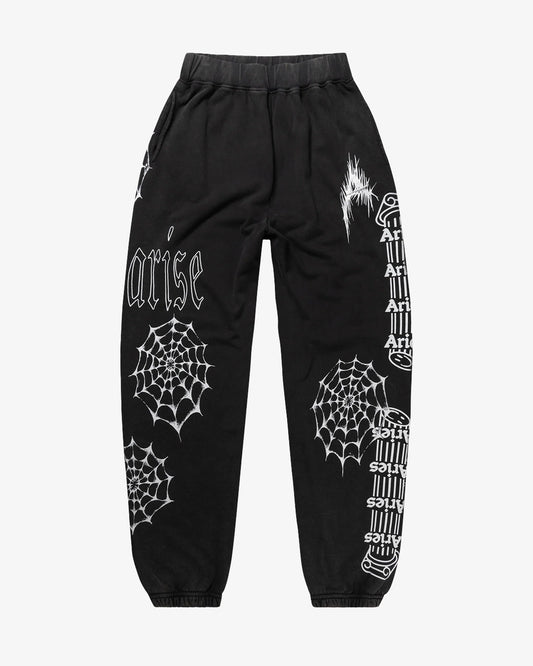 Aries Arise Aged Overlord Sweatpant Black