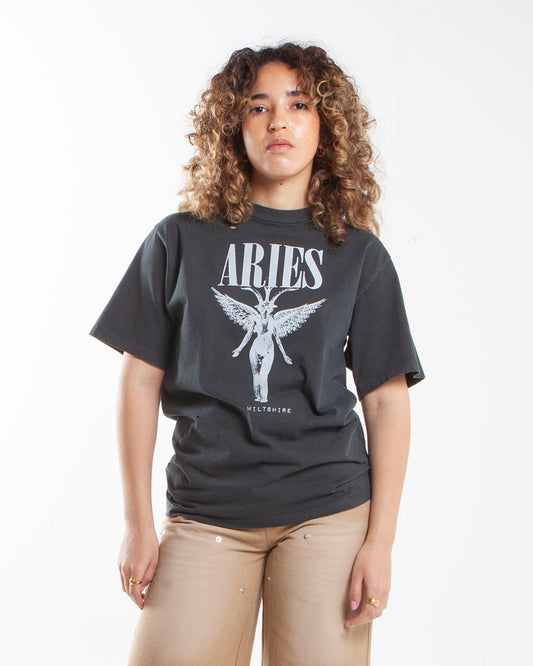 Aries Arise Destroyed Nirvana SS Tee Black