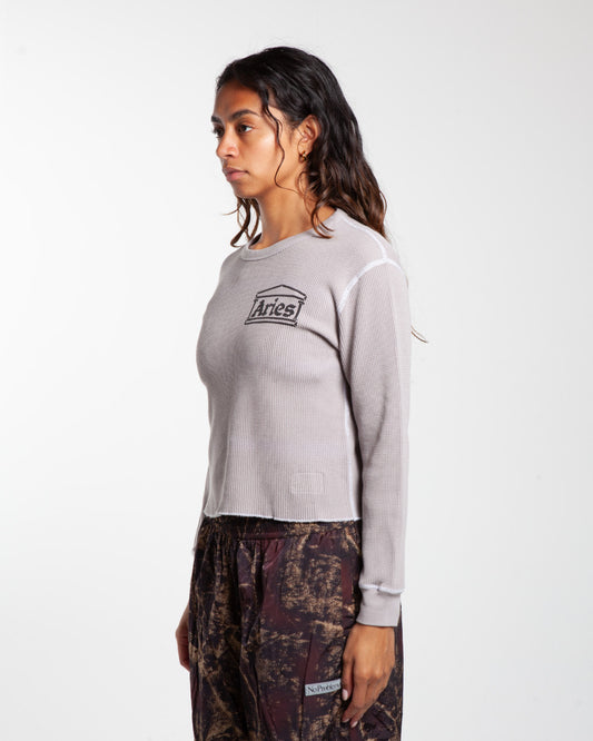 Aries Arise Reversible Waffle LS Grey