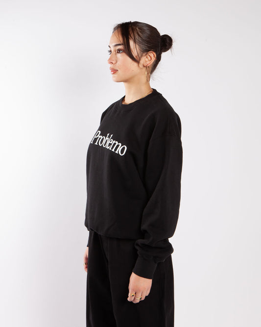 Aries No Problemo Sweatshirt Black