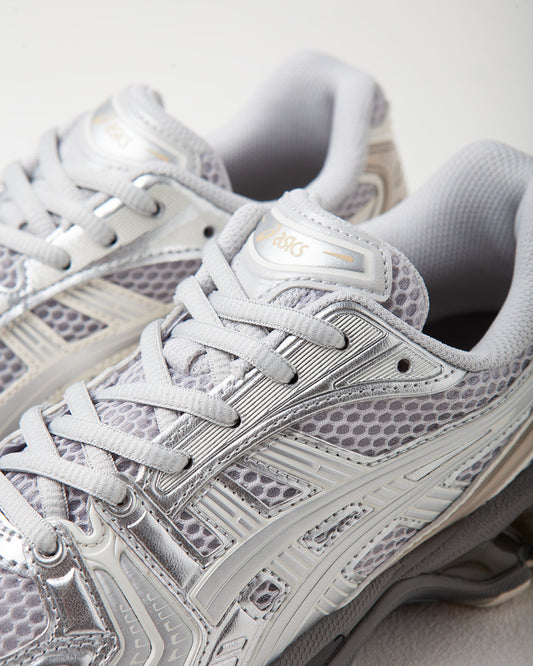 Asics, Gel Kayano 14, Concrete Pure Silver, Silver sneaker, women, detail image