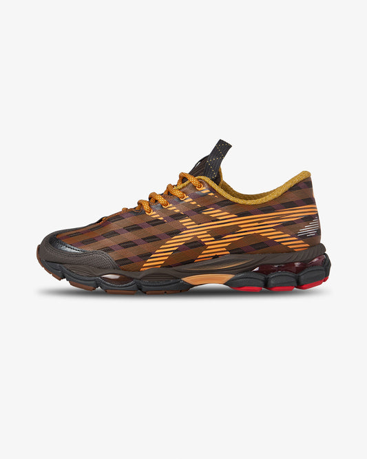 Asics US8-S GEL-SJ33 Black Coffee Orange Lily