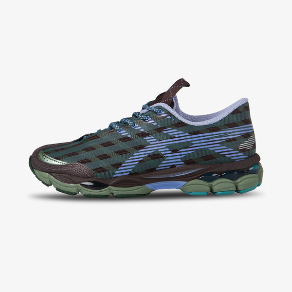 Asics US8-S GEL-SJ33 Roasted Coffee Periwinkle Blue