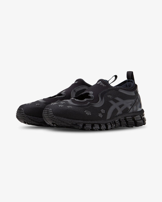 Asics x Cecilie Bahnsen Gel-Quantum 360, Black shoes, front view