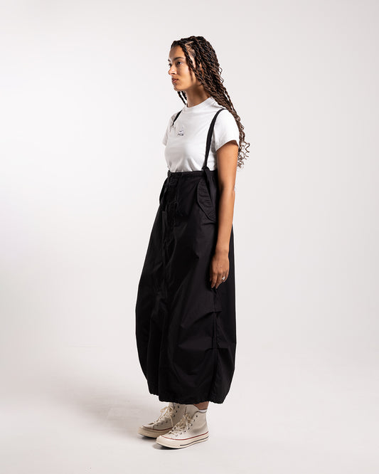 Beams Boy O. Army Skirt Black