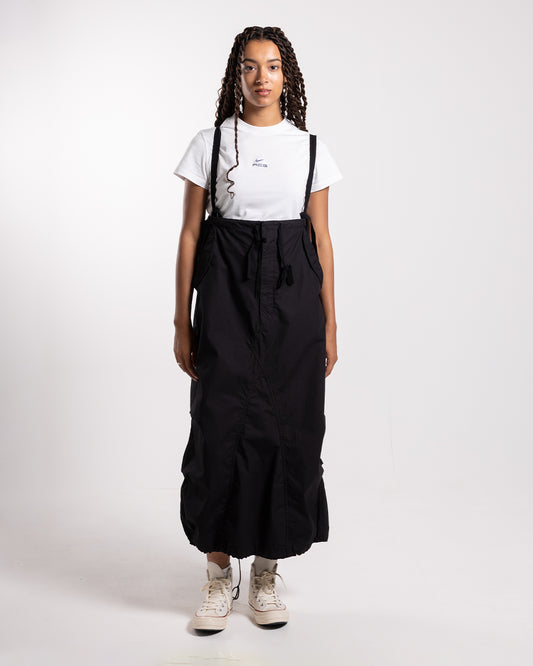 Beams Boy O. Army Skirt Black