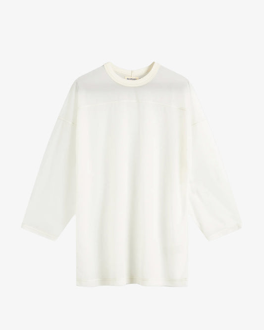 Beams Boy Sheer Football Top BLS Navy