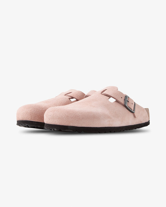 Birkenstock Boston Pink Clay/Black