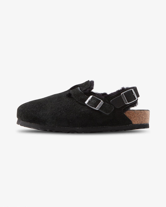 Birkenstock Tokio Shearling Black