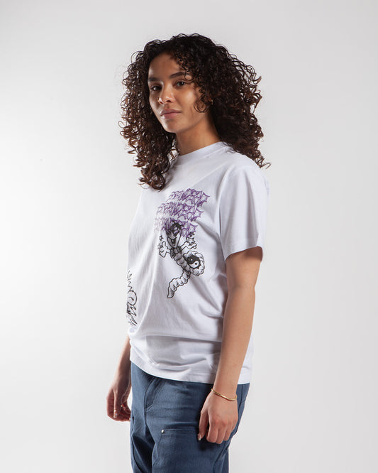 Maha - Brain Dead Jiblets Tee White