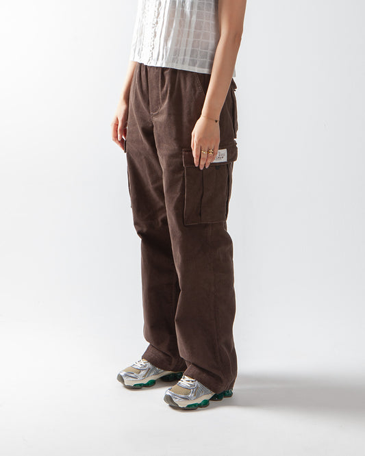 Brain Dead Micro Cord Flight Pant Brown