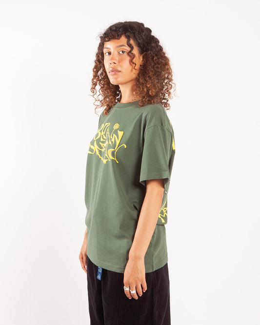 Brain Dead New Age Tee Green