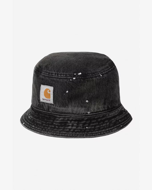 Carhartt WIP Belmar Bucket Hat Black Destroy Wash/Splatter