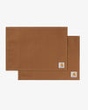 Carhartt WIP Canvas Table Set Hamilton Brown