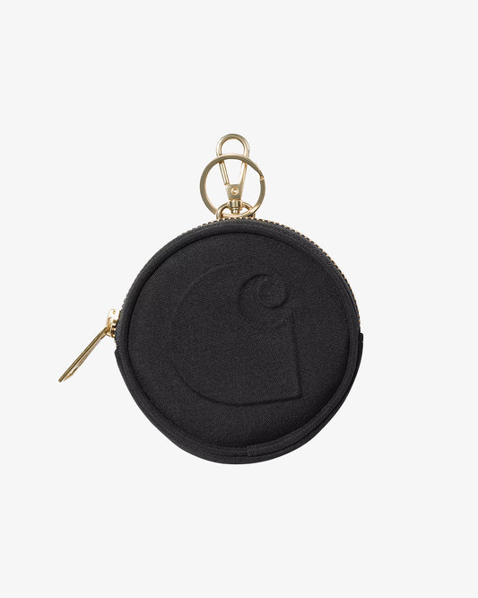 Carhartt WIP Clarton Zip Wallet Black