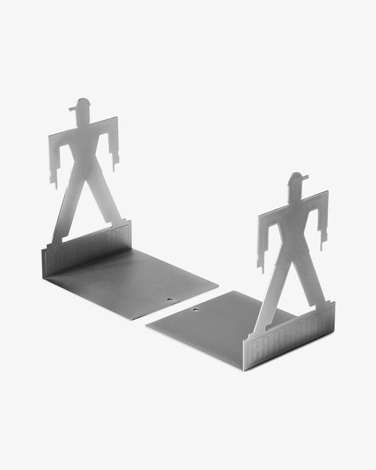 Carhartt WIP Foundation Bookends Metal Silver