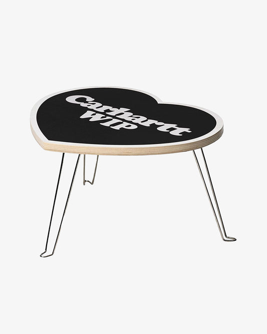 Carhartt WIP Heart Folding Table Black/White