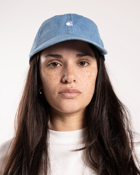 Carhartt WIP Lucas Cap Blue Bleached