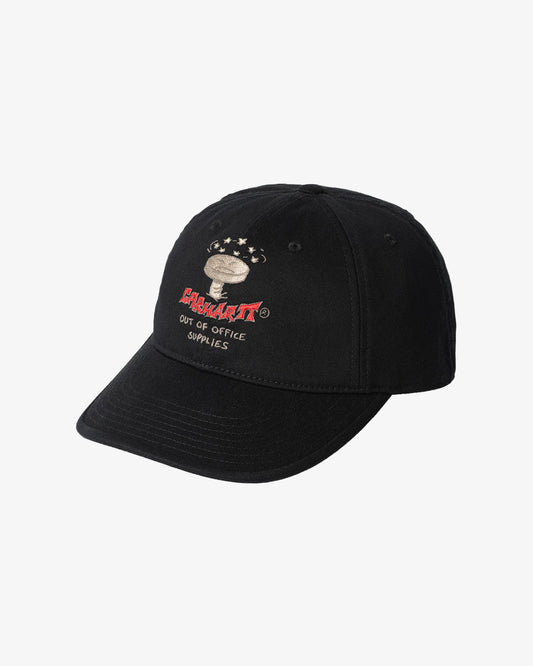 Carhartt WIP Office Supplies Cap Black