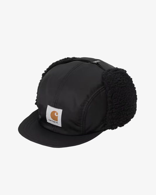 Carhartt WIP Oltera Ear Guard Cap Black