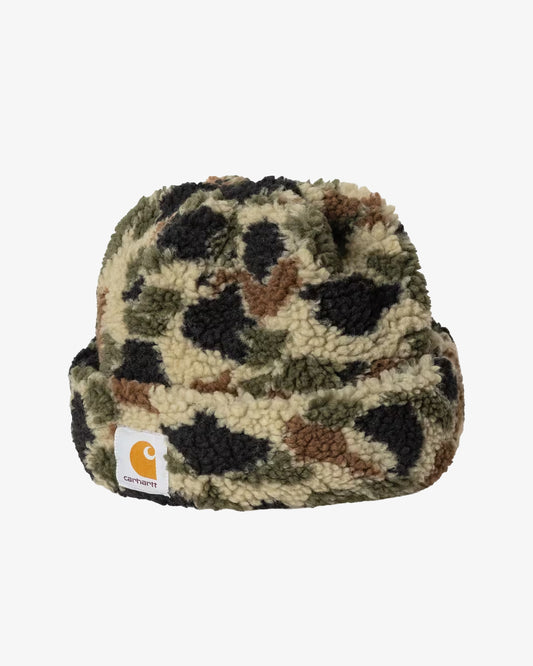 Carhartt WIP Prentis Beanie Camo Duck Jacquard/Green