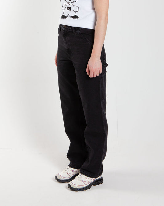 Carhartt WIP Single Knee Pant Black Stone Washed