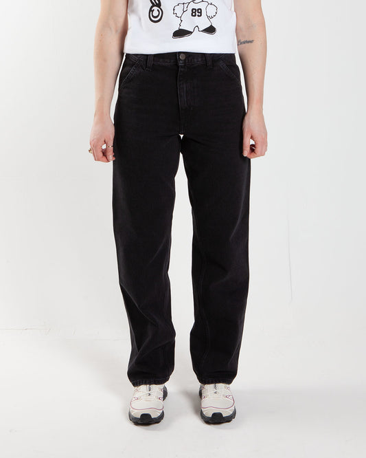 Carhartt WIP Single Knee Pant Black Stone Washed