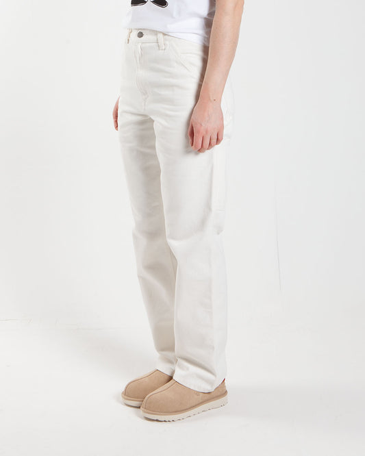 Carhartt WIP Single Knee Pant White Rinsed