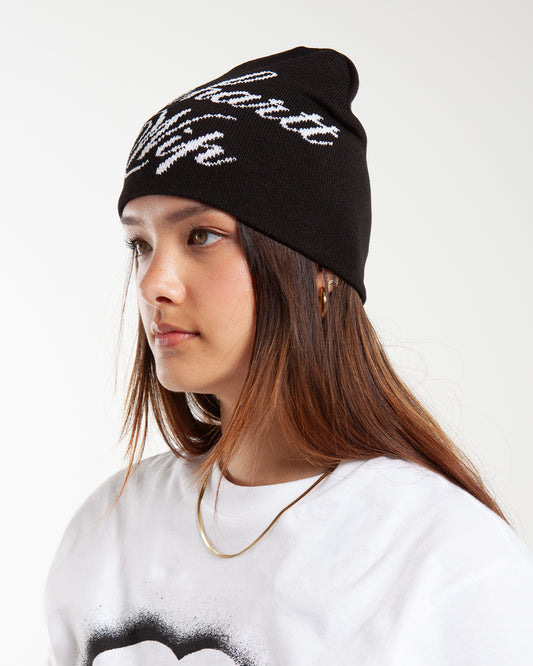Carhartt WIP Travon Beanie Black/White