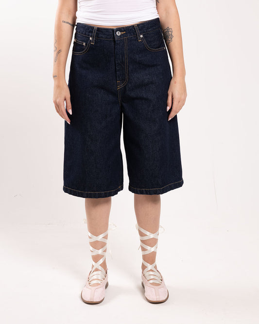 Carhartt WIP W' Belmont Short Blue Rinsed