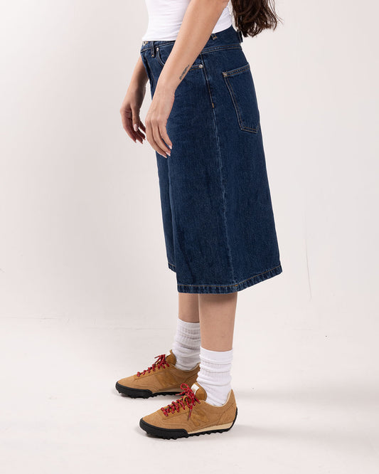 Carhartt WIP W' Belmont Short Blue Stone Washed