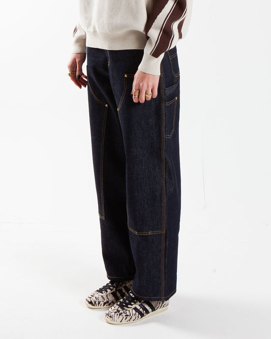 Carhartt WIP W' Brandon Double Knee Pant Blue Rigid