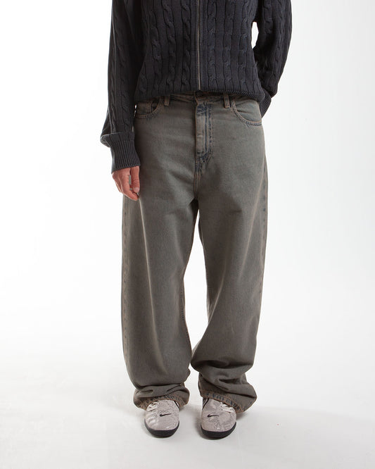 Carhartt WIP W' Brandon Pant Blue Leather Garment Dyed