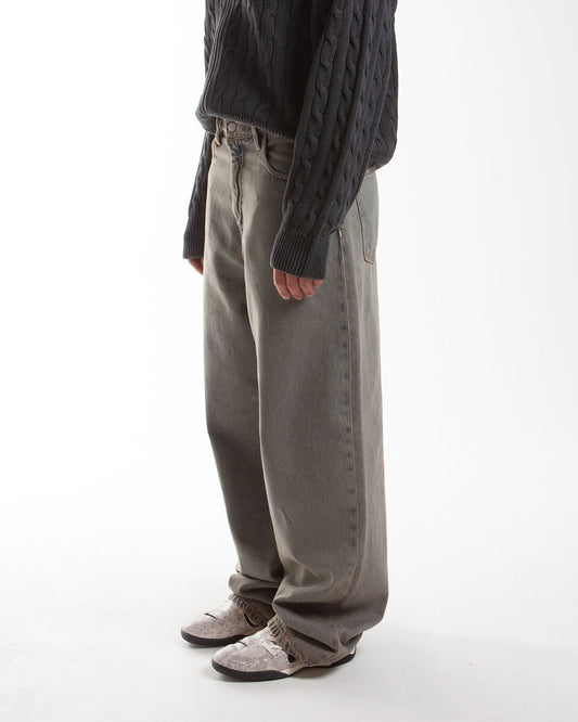 Carhartt WIP W' Brandon Pant Blue Leather Garment Dyed