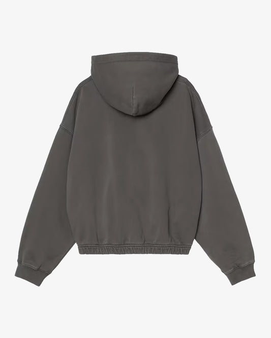 Carhartt WIP W' Hooded Hoggard Jacket Black Garment Dyed