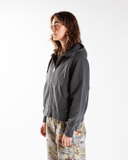 Carhartt WIP W' Hooded Torion Jacket Black Grind Wash