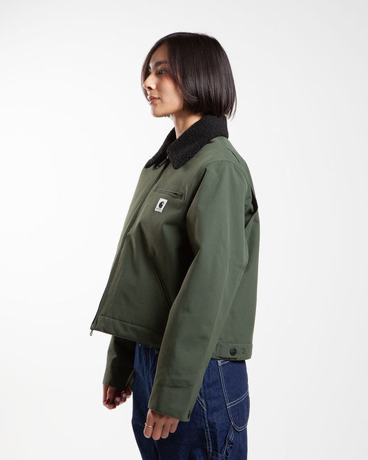 Green jacket teddy army long sleeve winter warm