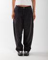 Carhartt WIP W' OG Single Knee Pant Black Destroy Wash/Splatter