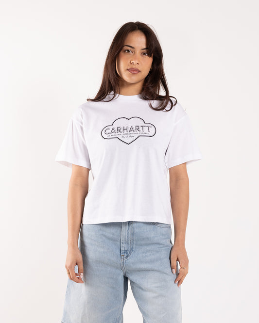 Carhartt WIP W' S/S Cloud Heart T-Shirt White