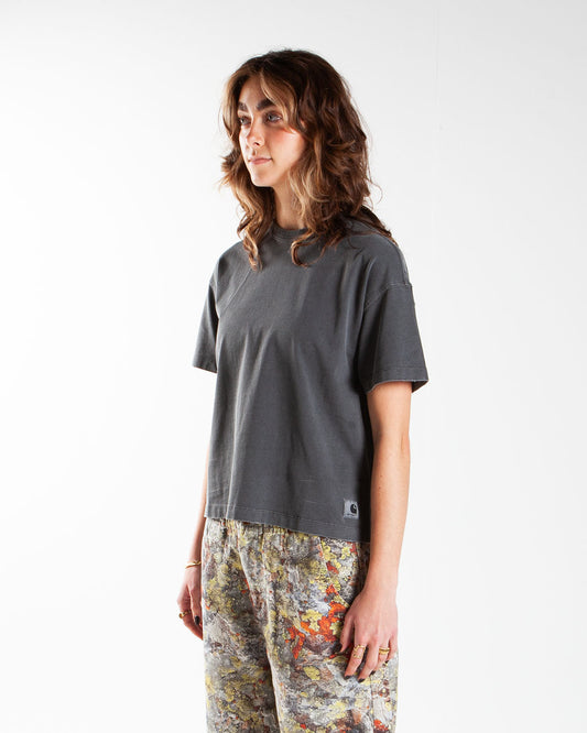 Carhartt WIP W' T-shirt Black Grind Wash