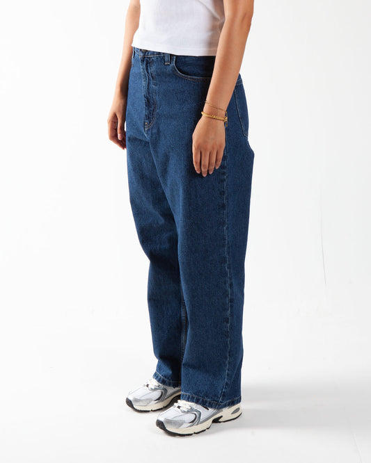 Carhartt WIP W' Brandon Pant Blue Stone Washed
