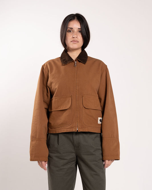 Carhartt WIP W' Prescott Jacket Hamilton Brown/Tobacco