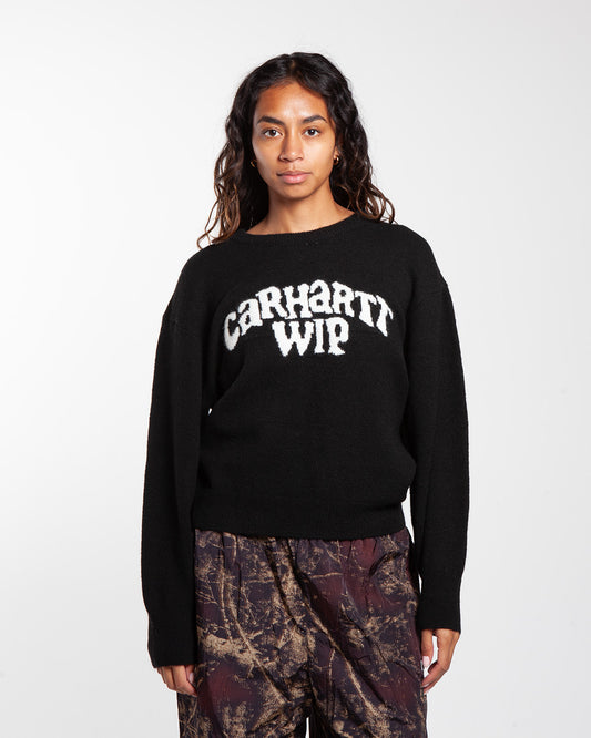 Carhartt WIP W' Guide Club Sweater Black/Wax